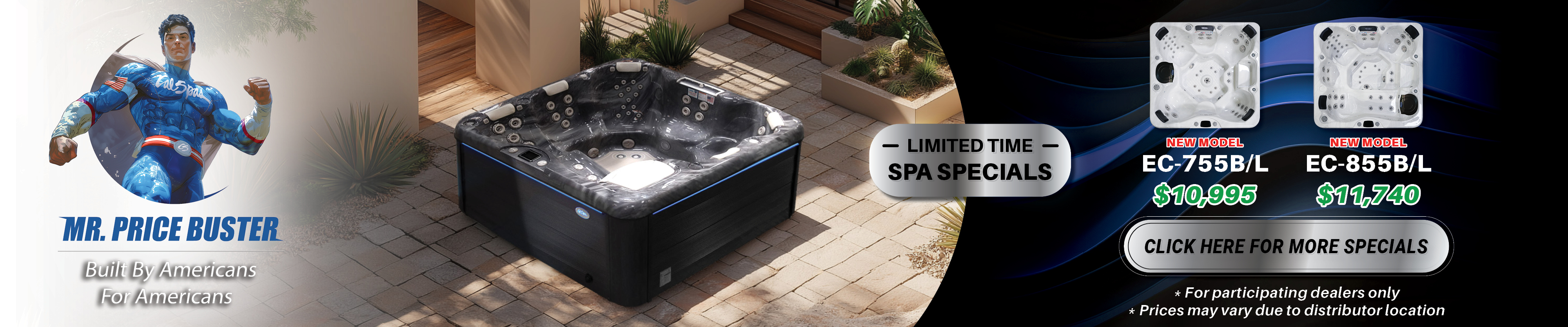 Calspas hot tub being used in a family setting - Chino Hills